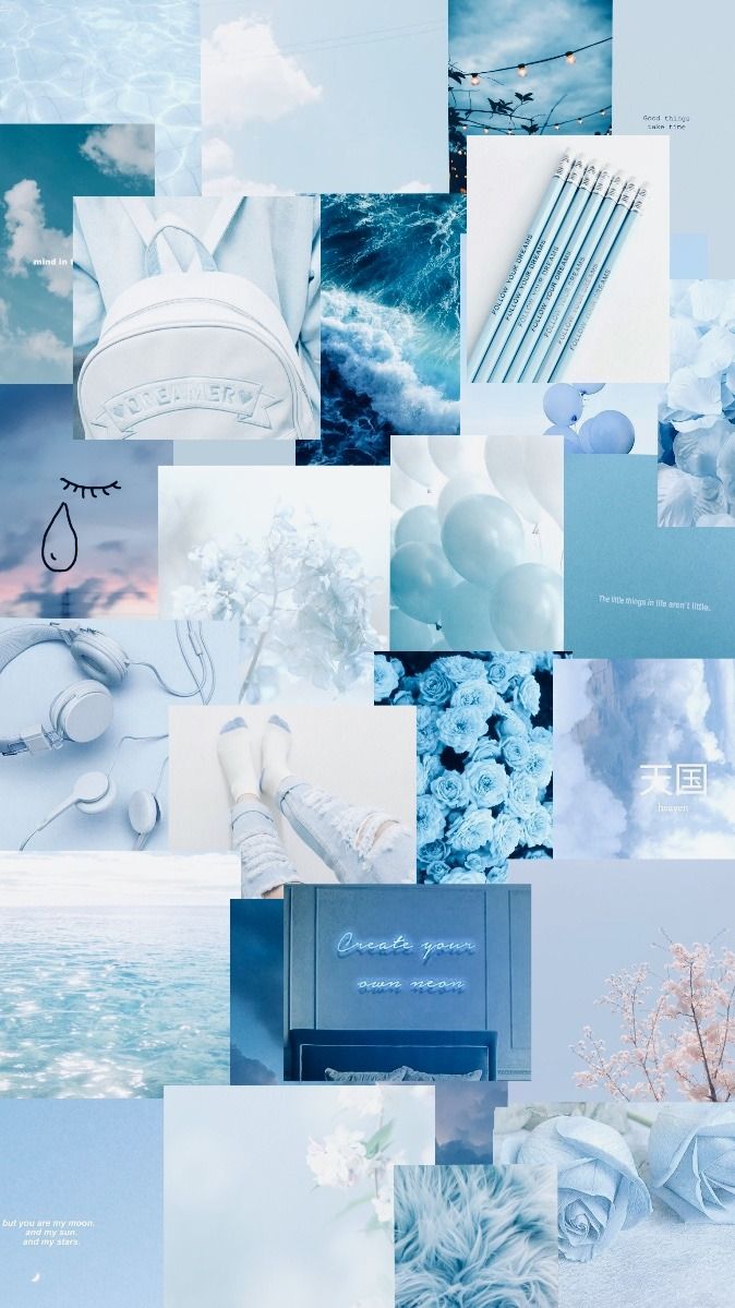 Light Blue Aesthetic Wallpaper