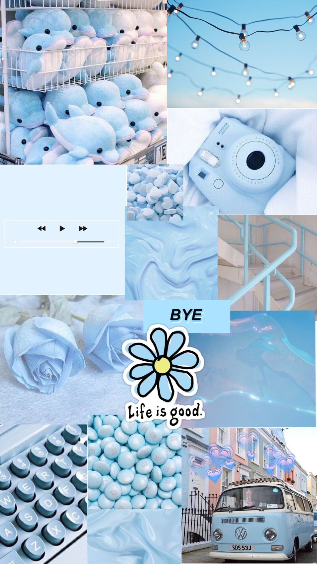 Light Blue Aesthetic Wallpaper