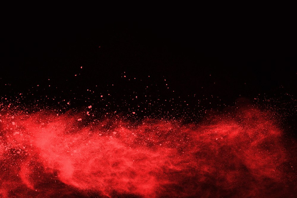 Red and Black Background