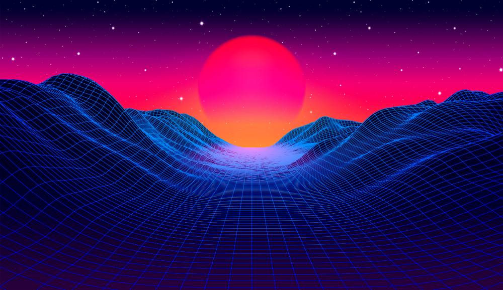 Vaporwave Background