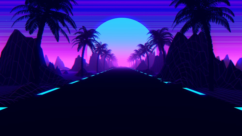 Vaporwave Background